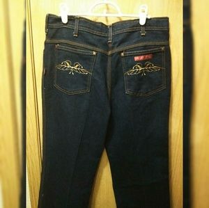 Vintage Braxton Jeans STRETCH Plus 33 /M Dark Wash